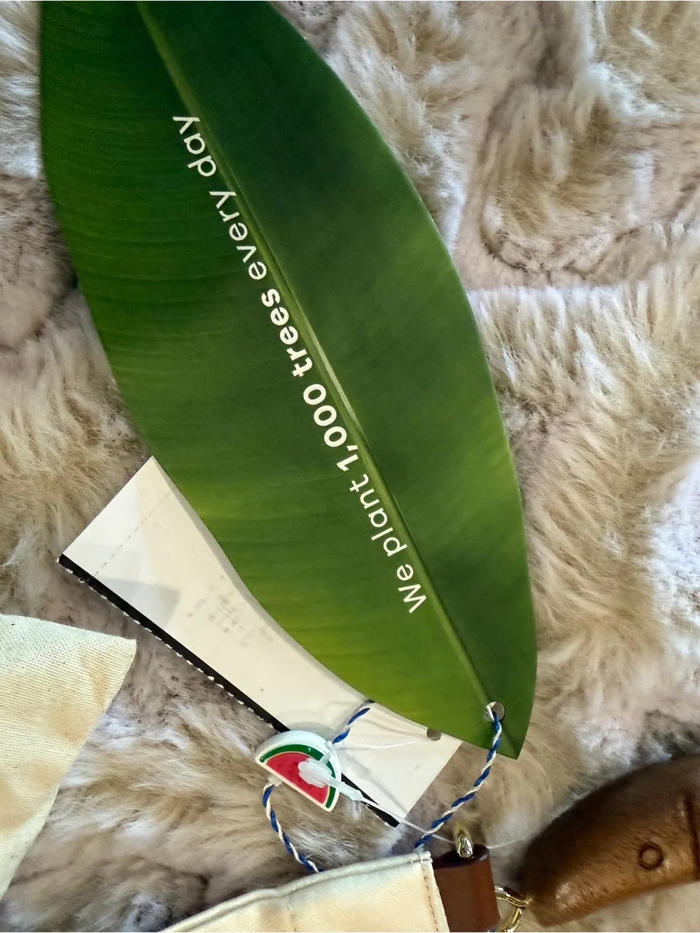 FARM RIO Royal Sea Satin Scarf Medium Bag NWT